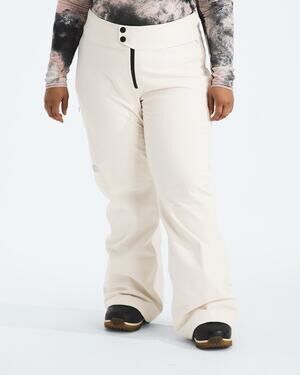 The North Face 3X Plus Snoga Ski Pant NWT White Dune Snow Pants NF0A87X9 Womens